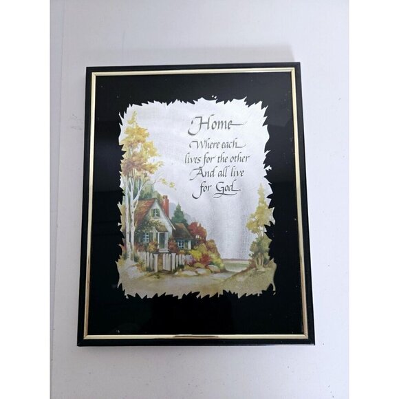 Kafka Screened Etching N02005 Home Where Each Lives For The Other And Al… - Picture 1 of 5